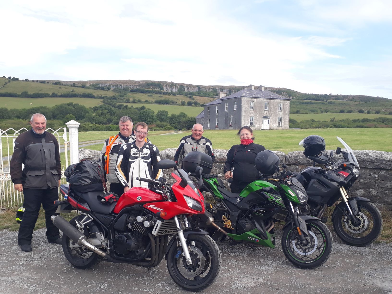WILDIRISH Motorcycle Tours, Fr. Ted's House, Co. Clare.